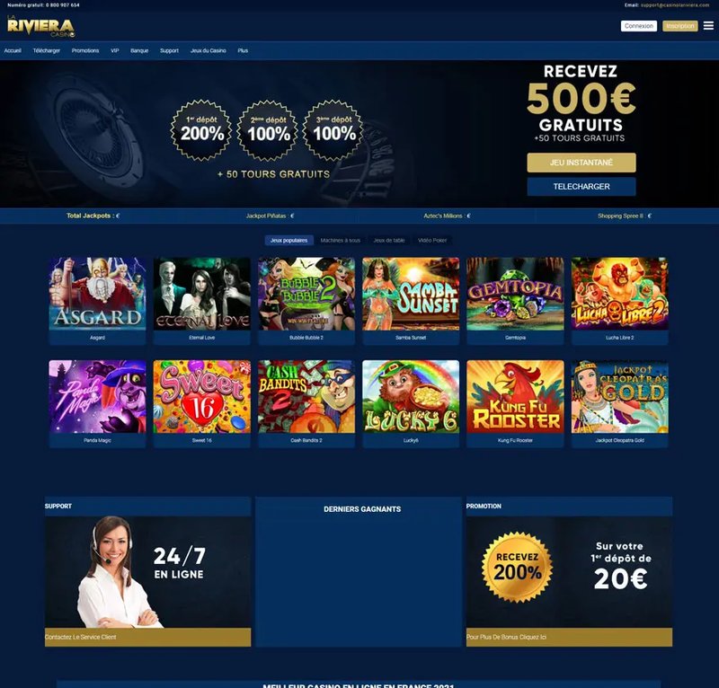 Betriviera jouer casino à France